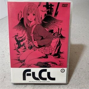 FLCL (Fooly Cooly) DVD Volume with Pink Cover Art